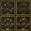 Faux Antique Brass Ceiling tile Design 129