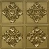 Faux Brass Ceiling Tile Design 129