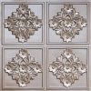 Faux Silver Ceiling Tiles Design 129