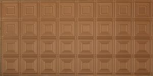 Glue Up Ceiling Tile Faux Copper Design AA 204