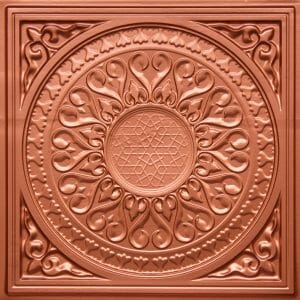 Faux Copper Ceiling Tile PVC 226