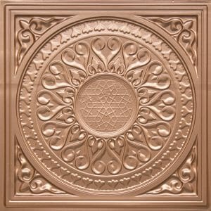 Faux Gold Ceiling Tile PVC 226