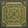 Faux Antique Brass Ceiling tile Design 258