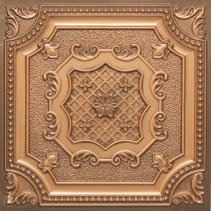Faux Antique Gold Ceiling Tile Design 258