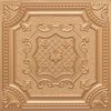 Faux Gold PVC Grid Ceiling Tile Design 258