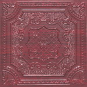 Faux Rosewood Drop in Ceiling Tile Design 258