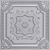 Faux Silver Design 258 Grid Ceiling Tile