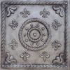 Faux Brushed Nickel Ceiling Tile Design 27