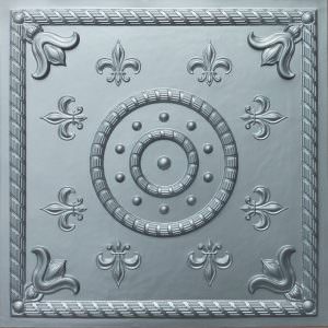 Faux Silver Ceiling Tile design 27
