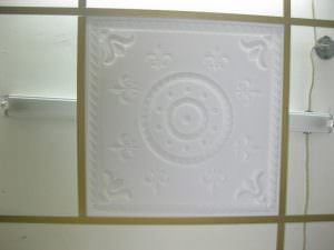 Grid Plastic ceiling Tile Design 27