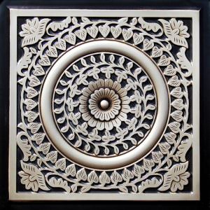 Faux Antique Silver Ceiling tile Design 211