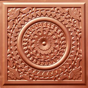 Faux Copper Ceiling Tile Design 211