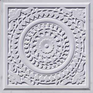 White Matt Plastic Ceiling Tile Design 211