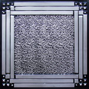 Faux Antique Silver Ceiling Tile Design 209