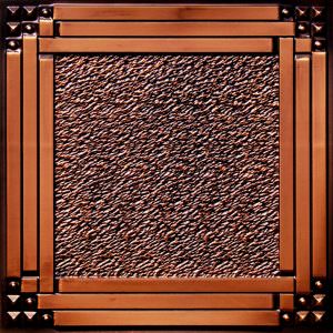 Faux Antique Copper Ceiling Tile Design 209