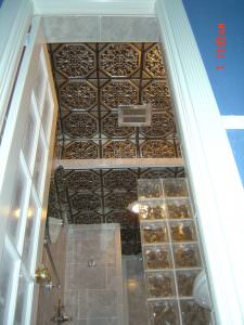 Faux Antique Copper Ceiling Tile Design 108