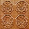 Faux Teakwood PVC Ceiling Tile Design 108