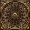 Faux Antique Brass Ceiling Tile Design 238