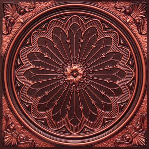 Faux Antique Copper Ceiling Tile Design 238