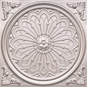 Faux Silver Ceiling tile Design 238