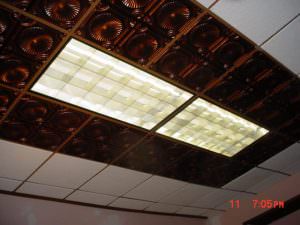 Rosewood Antique Copper Ceiling Tile Design 106