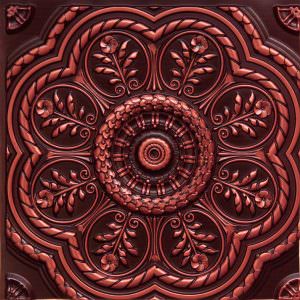 Antique Copper PVC Ceiling Tile Design 240