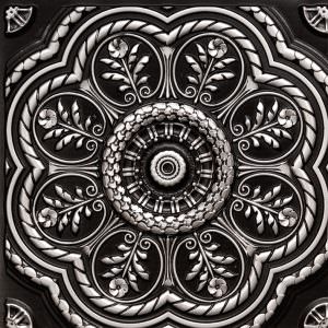 Antique Silver PVC Ceiling Tile Design 240
