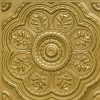 Brass PVC Ceiling Tile Fire Rated Design 240