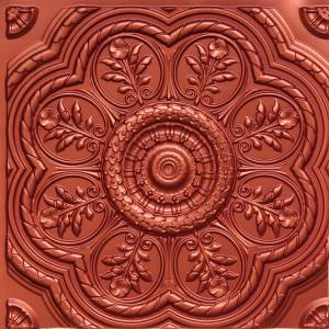 Faux Copper PVC Ceiling Tile Design 240