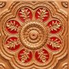 Gold Red PVC Ceiling Tile Design 240