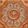 Gold Sky Blue PVC Ceiling Tile Design 240