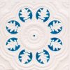 White Pearl Blue Ceiling Tile Design 240