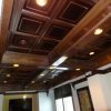 Faux Antique Gold Ceiling Tile Design 224