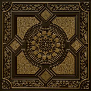 Antique Copper PVC Ceiling Tile Design 303