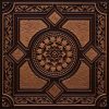 Antique Gold PVC Ceiling Tile Design 303