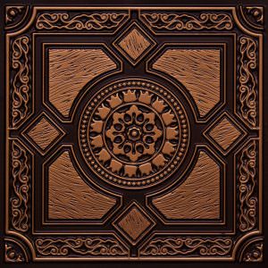 Antique Gold PVC Ceiling Tile Design 303