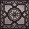 Antique Silver PVC Ceiling Tile Design 303