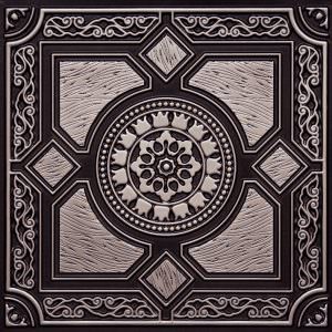 Antique Silver PVC Ceiling Tile Design 303