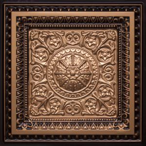 Faux Gold Antique Gold Design 223 Ceiling Tile