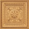 Faux Gold Plastic Ceiling tile Design 223