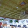 Wood Grain Ceiling Tile Deign 222
