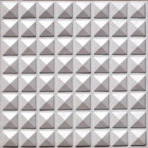 White Pearl Design 105 Plastic Ceiling Tile
