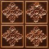 Faux Antique Copper Ceiling Tile Design 129