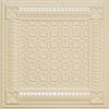 Cream Pearl Grid Suspended PVC Ceiling Tile Design 256