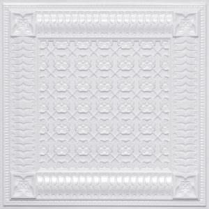 White Pearl Decorative Ceiling Tile Design 256