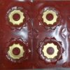 Rosewood Gold Glue Up Overlapping Edge Ceiling Tile Design 107