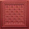 Faux Copper Drop In ceiling Tile Design 243