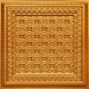 Faux Gold Decorative ceiling Tile Design 243