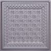 Faux Silver Plastic Ceiling Tile Design 243