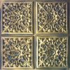 Faux Antique Gold Design 109 Ceiling Tile